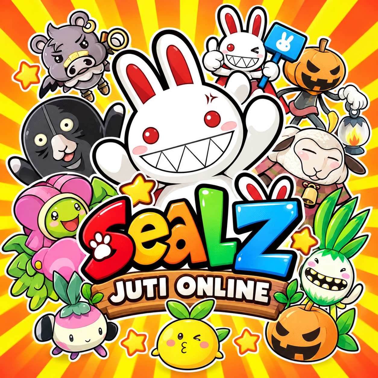 SealZ JUTI ONLINE และเหล่ามาสคอต